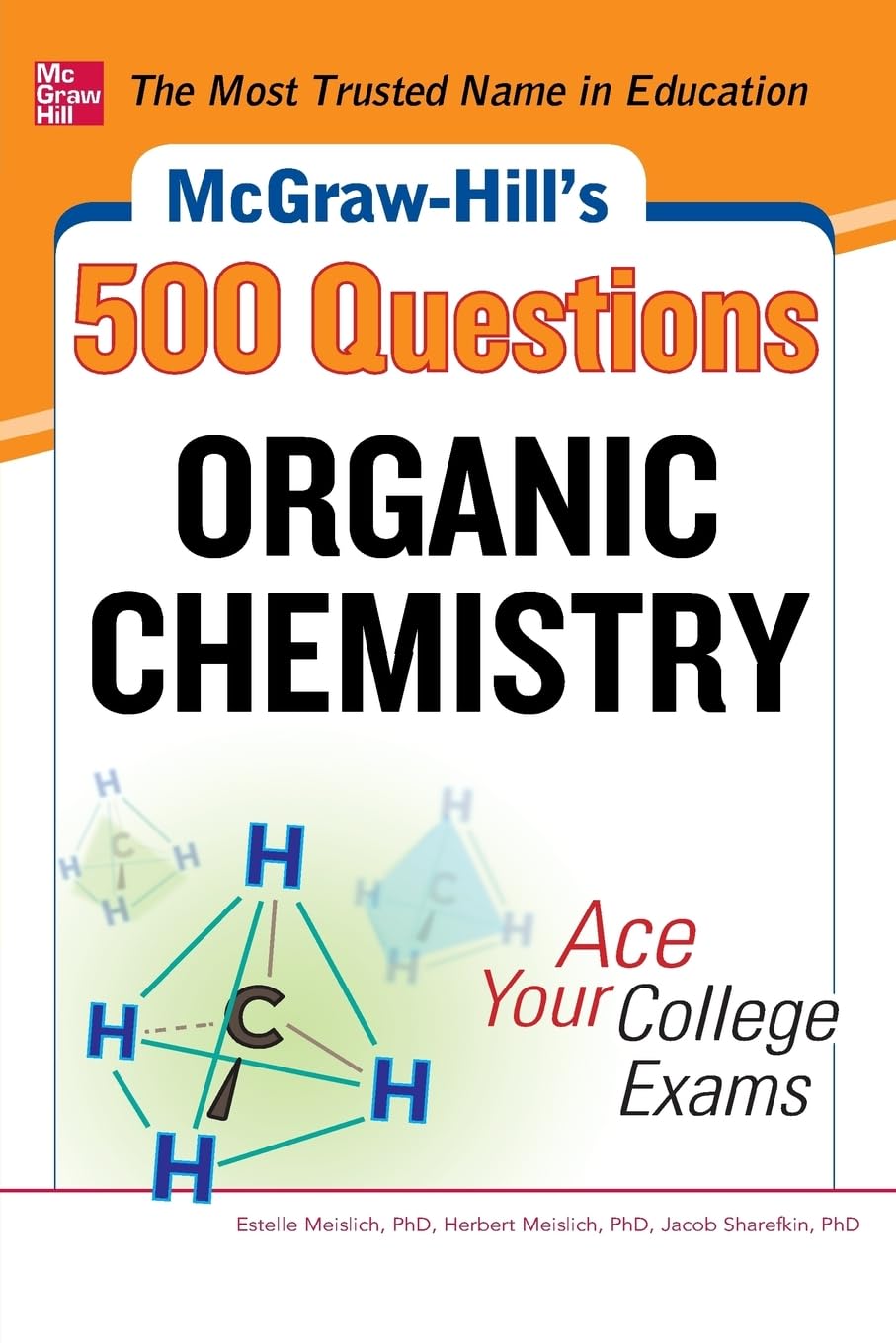 McGraw-Hill's 500 Organic Chemistry Questions Study Guides