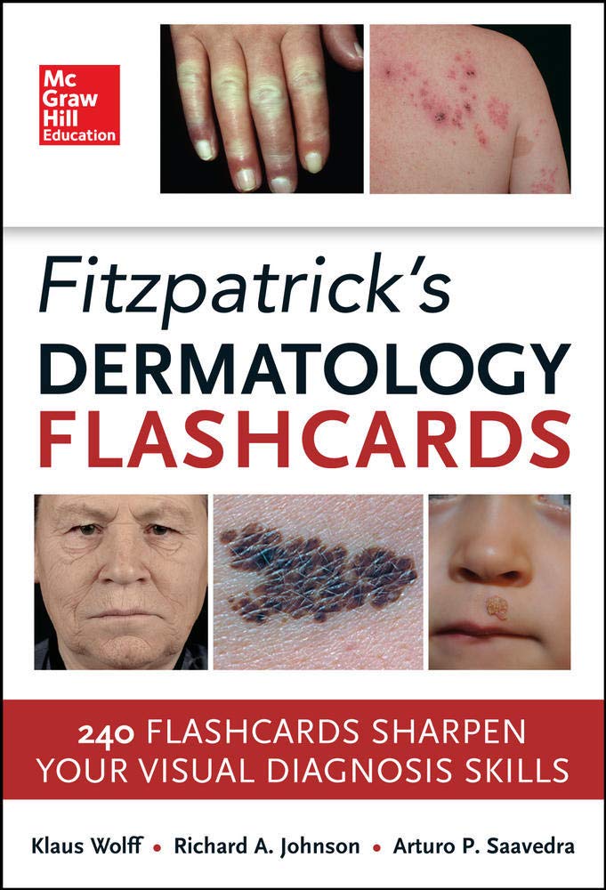 Product Image: Fitzpatrick's Dermatology Flash Cards