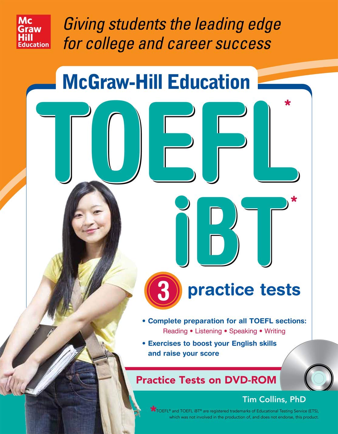 McGraw-Hill Education TOEFL iBT with 3 Practice Tests and DVD-ROM Foreign Languages ​​& Dictionaries