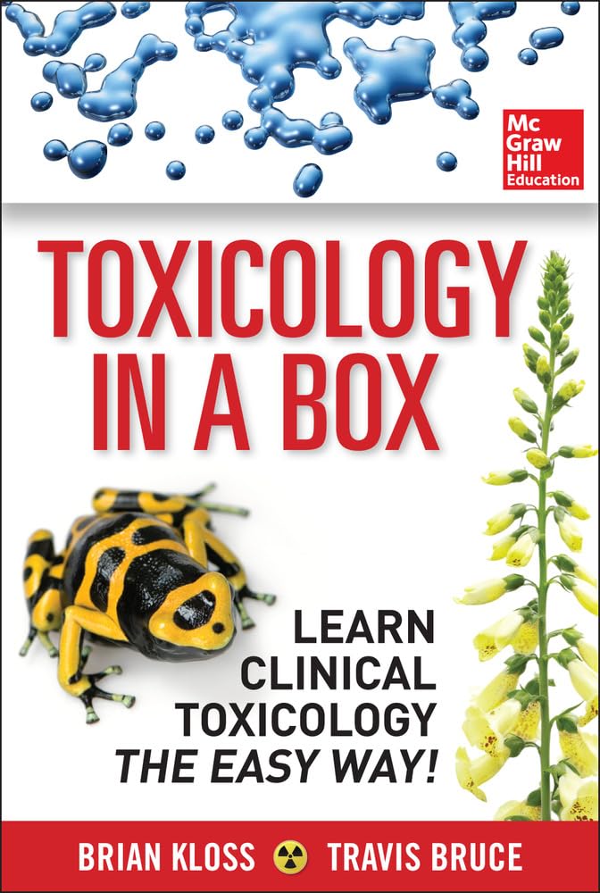 Pocket Toxicology Flashcards: Toxicology in a Box Medicine