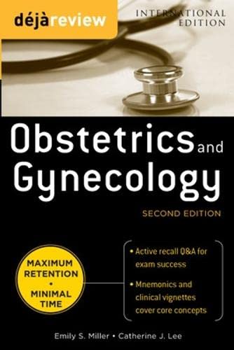 ISE DEJA REVIEW OBSTETRICS AND GYNECOLOGY 2/E Medicine