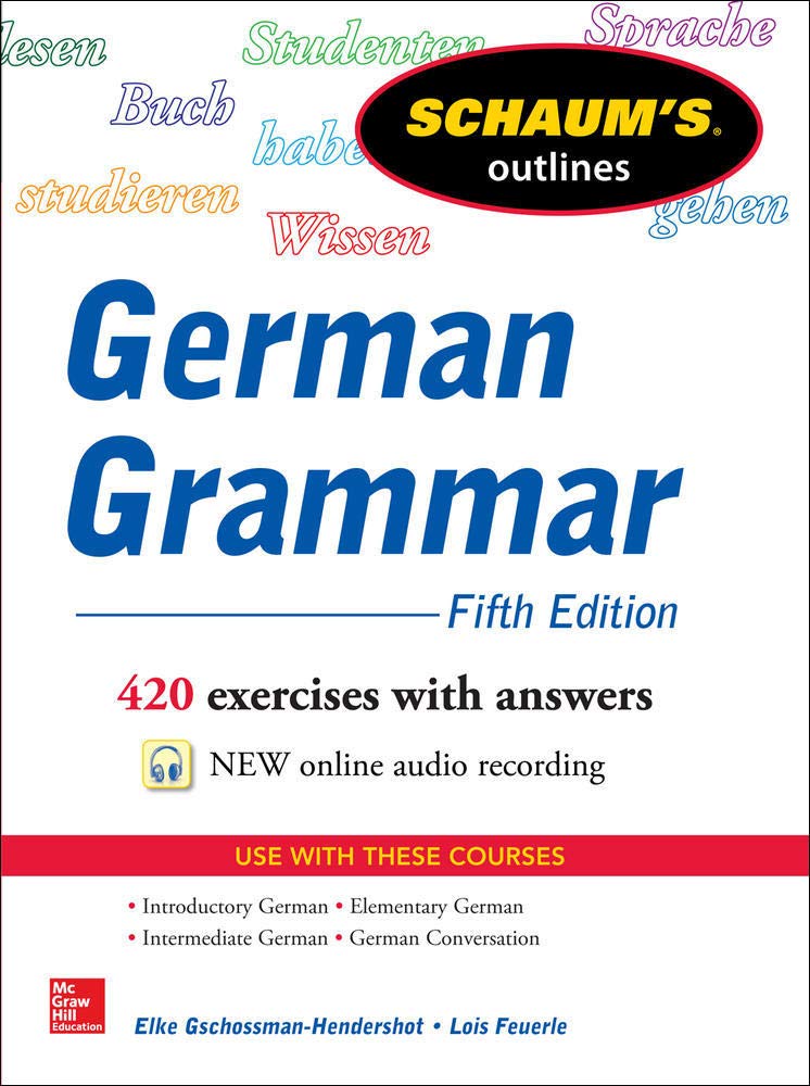 Schaum's Outline of German Grammar General education