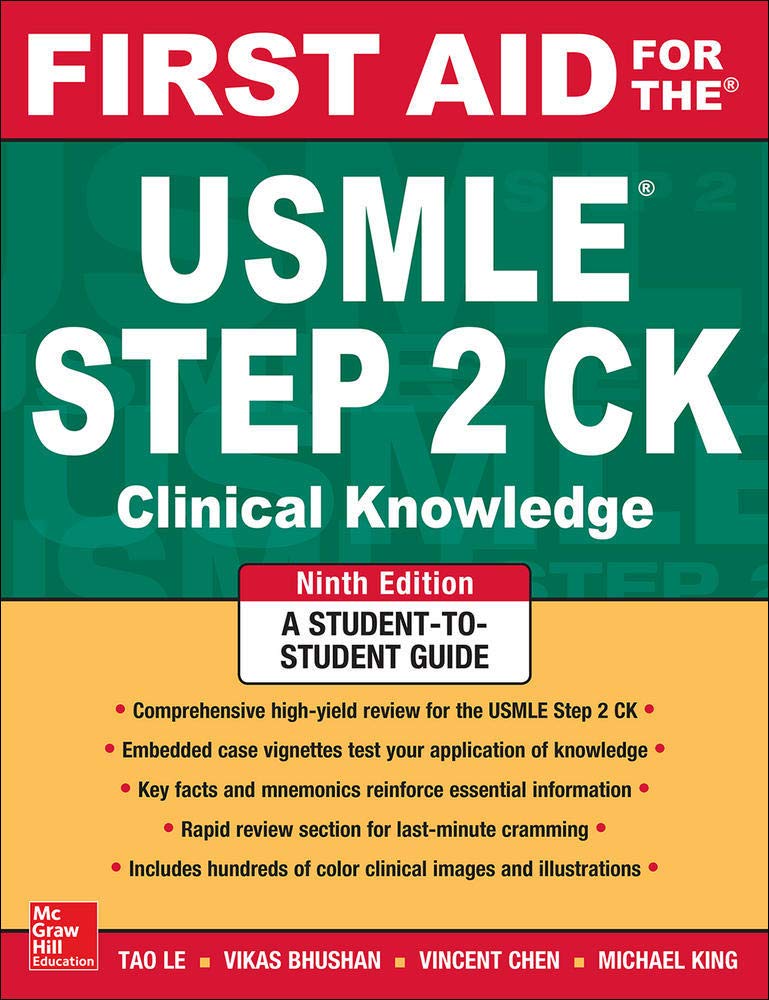 Product Image: First Aid for the USMLE Step 2 CK