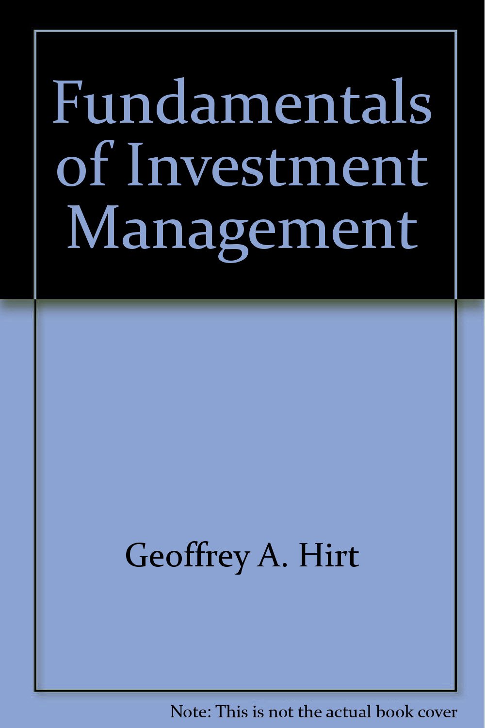 Title: Fundamentals of Investment Management McGrawHillIr book