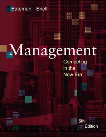 Management: Competing in the New Era Books