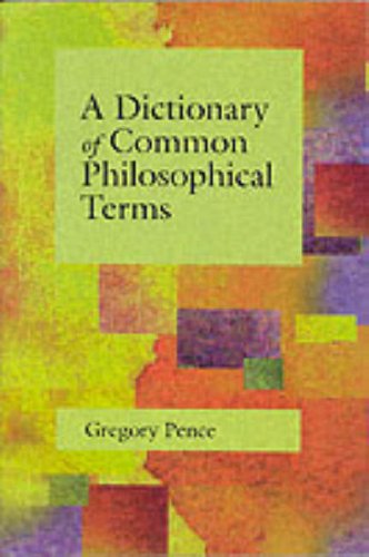 Product Image: Dictionary of Common Philosophical Terms
