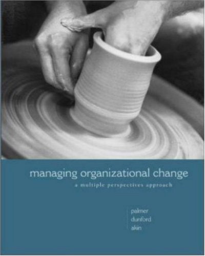 Product Image: Managing Change: A Multiple Perspectives Approach