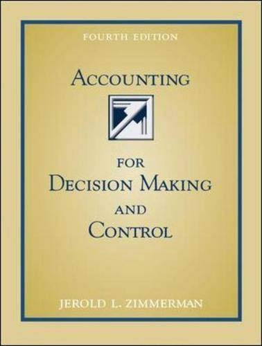 Product Image: Accounting for Decision Making and Control