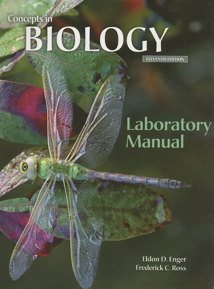 Product Image: Concepts in Biology Laboratory Manual