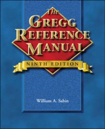 The Gregg Reference Manual Business, Finance & Career