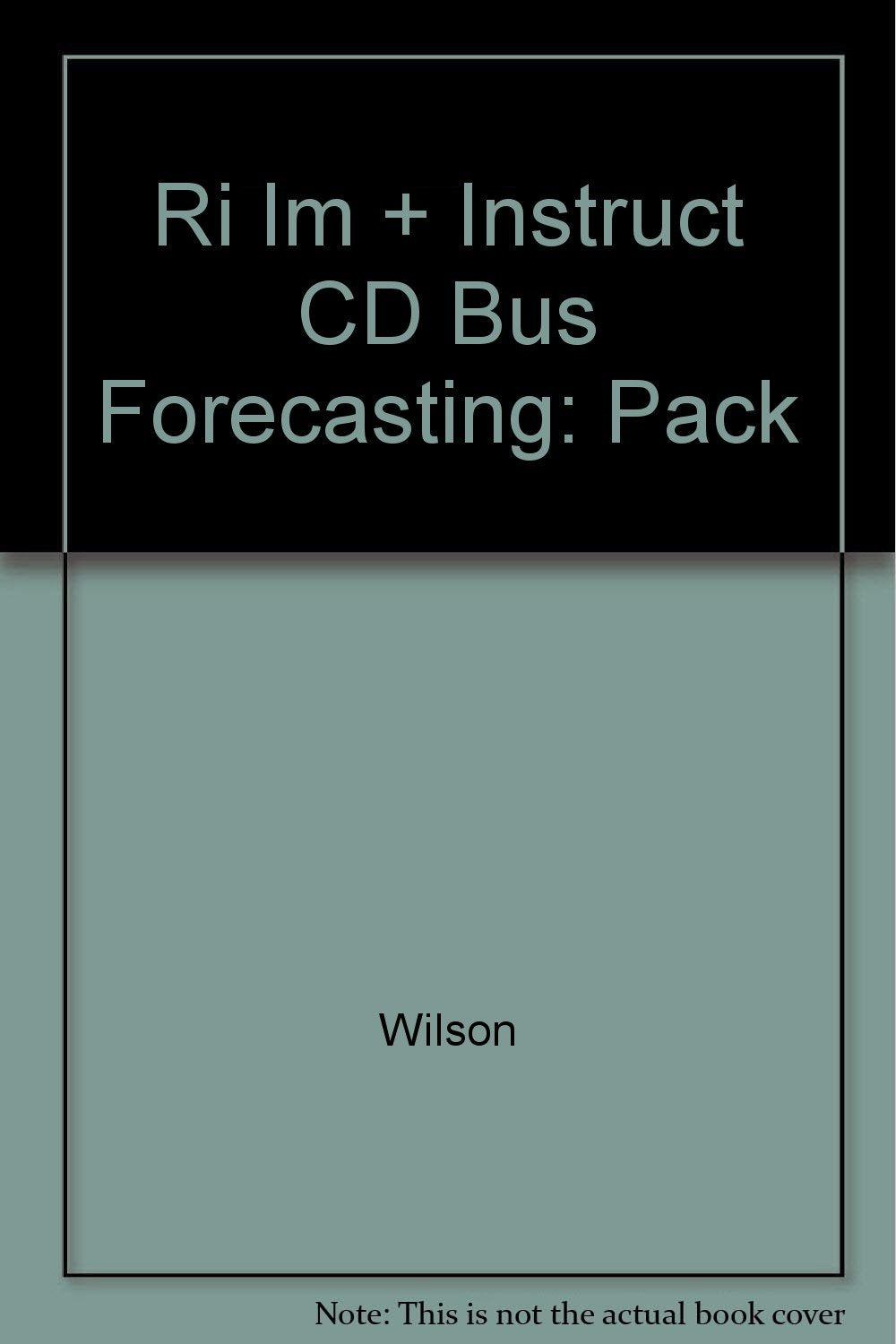 Pack (Ri Im + Instruct CD Bus Forecasting) Business, Finance & Career