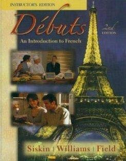 Debuts: An Introduction to French book