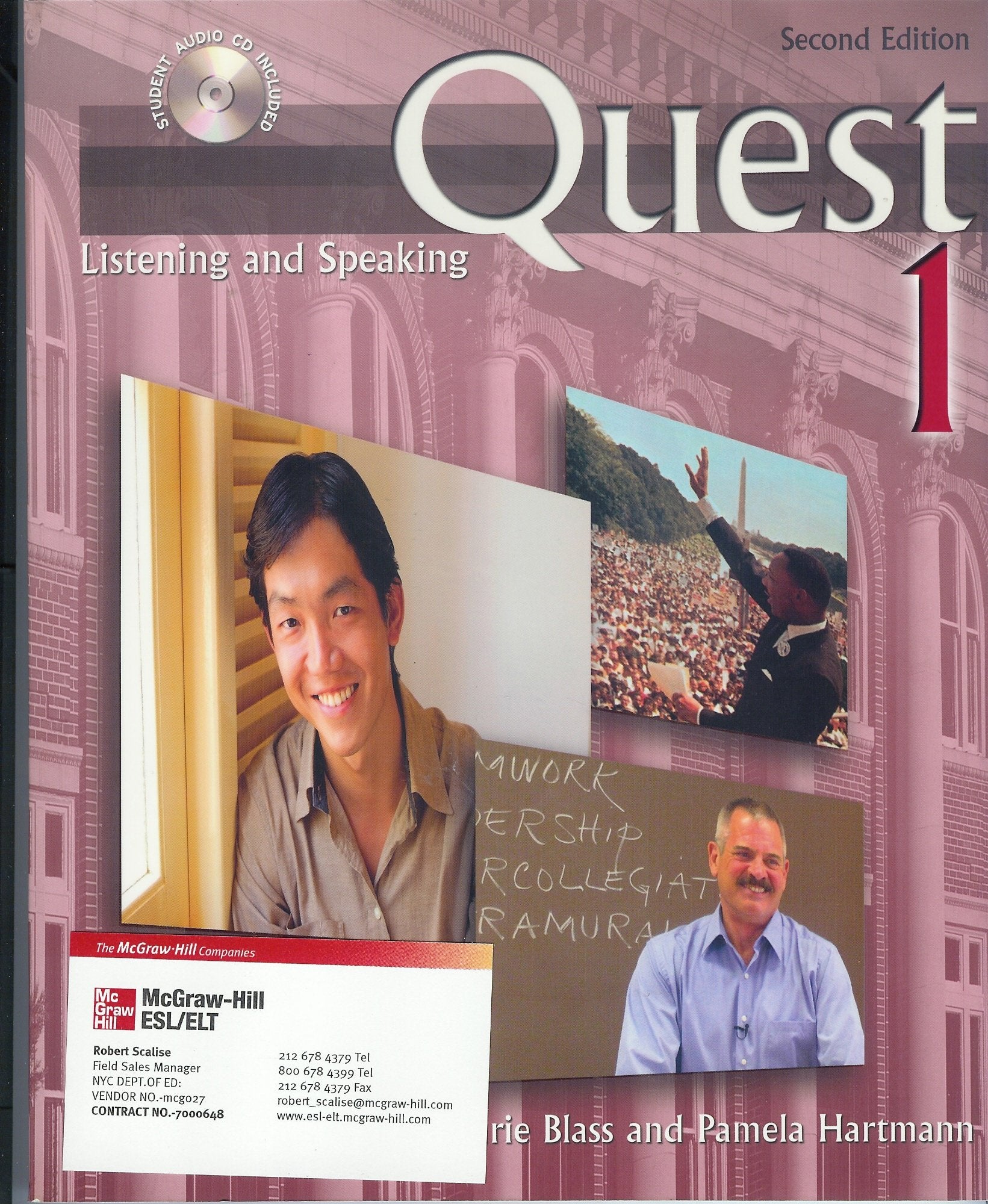Quest Level 1 Listening and Speaking Student Book with Audio Highlights book