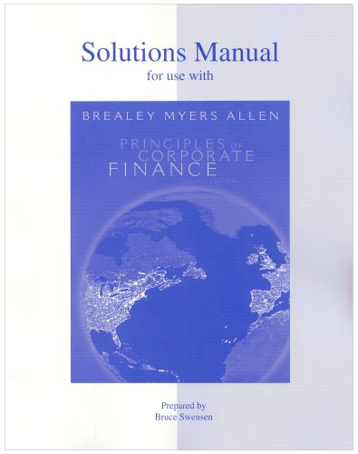 Principles of Corporate Finance Business & Technology