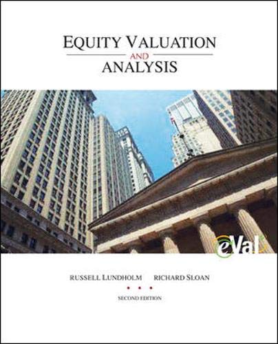 Product Image: Equity Valuation and Analysis With Eval