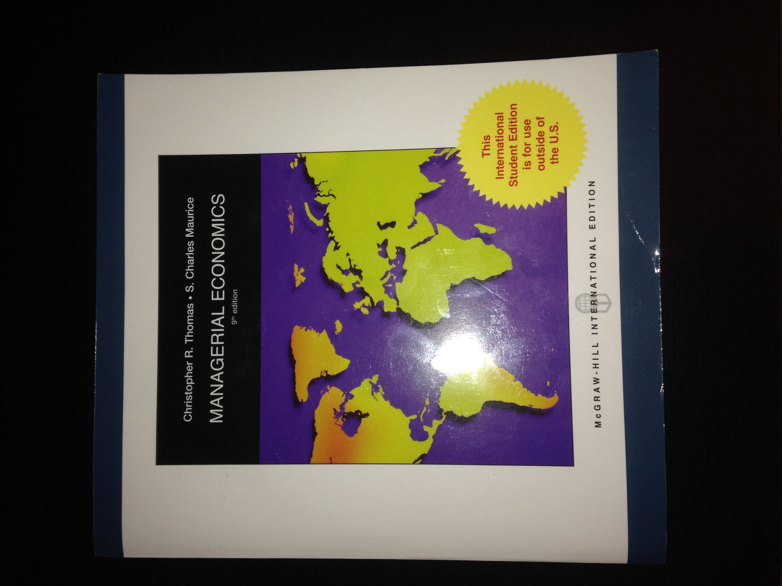 Product Image: Managerial Economics with Student CD
