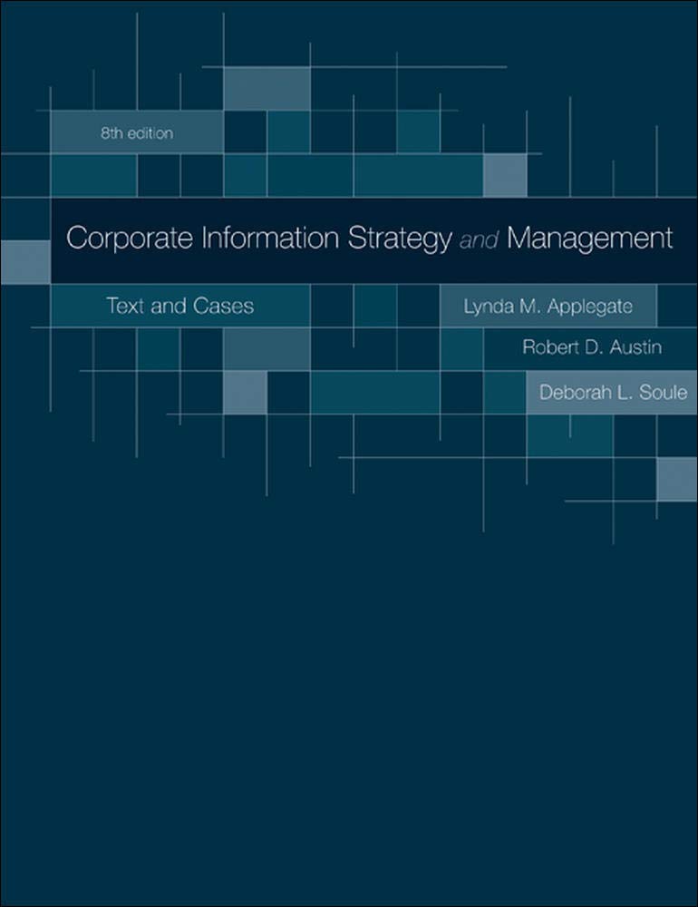 Product Image: Applegate, L: CORPORATE INFO STRATEGY & MGMT