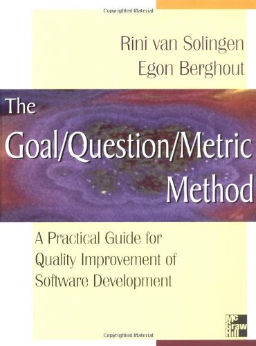 Product Image: The Goal Question Metric Method