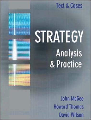 Strategy: Analysis and Practice, Text and Cases Business, Finance & Career