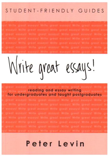 Write Great Essays!: Student-friendly Guide, Version for Shrinkwraps Media & Communication
