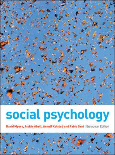 Social Psychology, European Edition Psychology