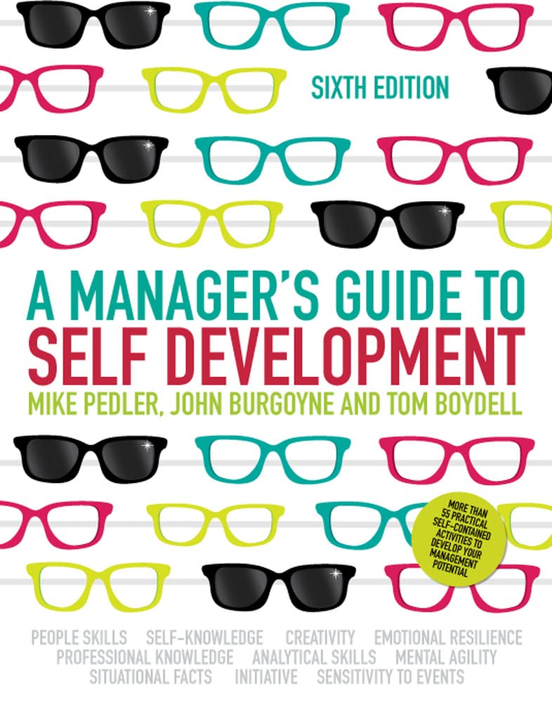 A Manager's Guide to Self-Development Business, Finance & Career Books