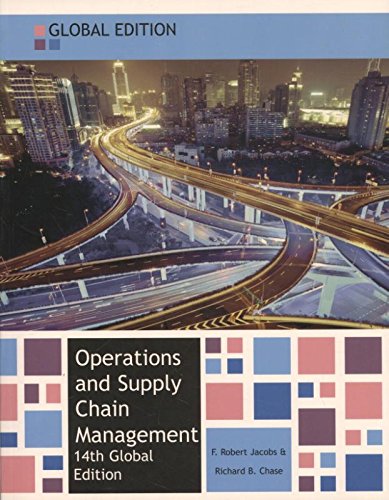 Product Image: Operations and Supply Chain Management
