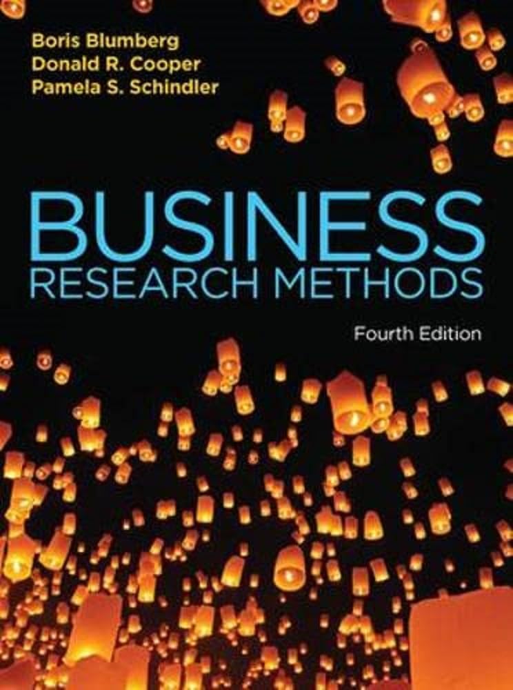 Product Image: Business Research Methods