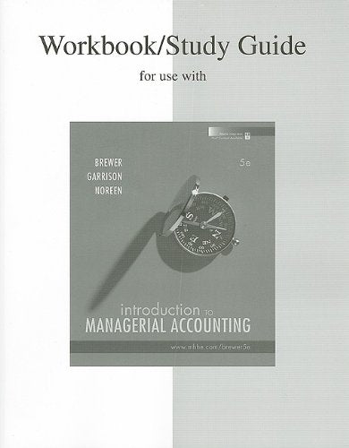 Product Image: Introduction to Managerial Accounting
