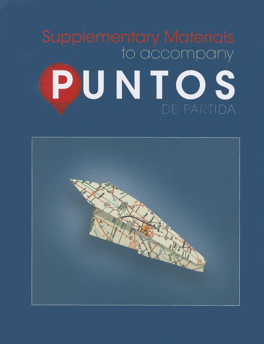 Supplementary Materials to Accompany Puntos Foreign Languages ​​& Dictionaries