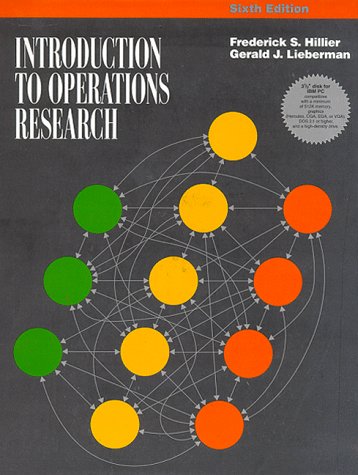 Introduction to Operations Research (MCGRAW HILL SERIES IN INDUSTRIAL ENGINEERING AND MANAGEMENT SCIENCE) Business, Finance & Career