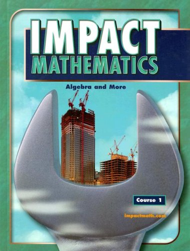 Product Image: Impact Mathematics: Course 1: Algebra and More