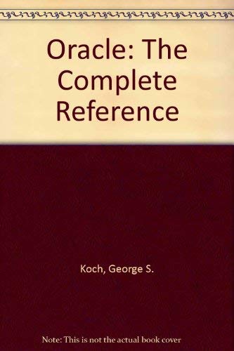 Oracle: The Complete Reference Computer Science