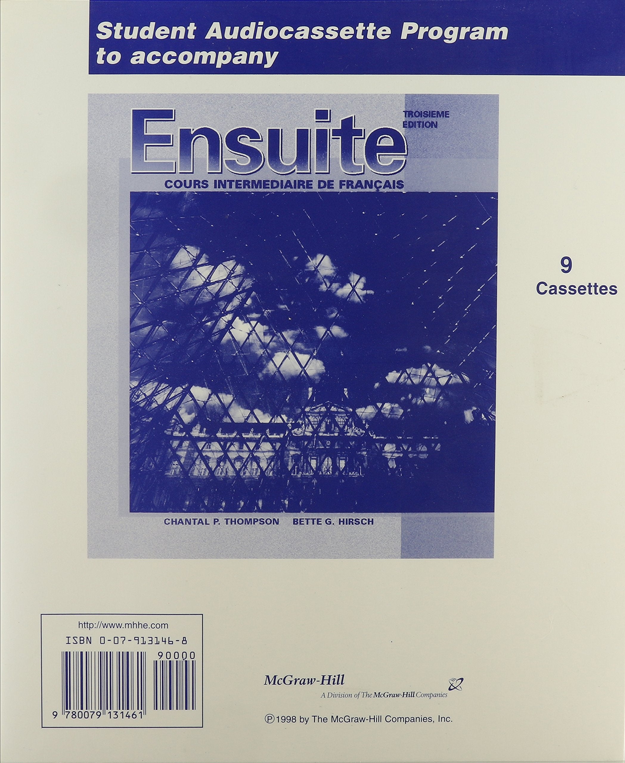 Ensuite: Cours Intermedioire De Fracais book