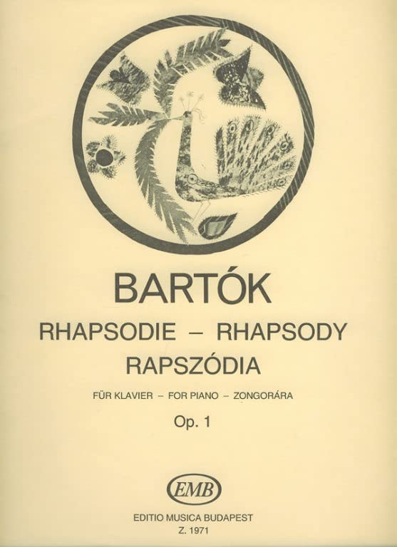 Rhapsodie op. 1 erste fassung piano book