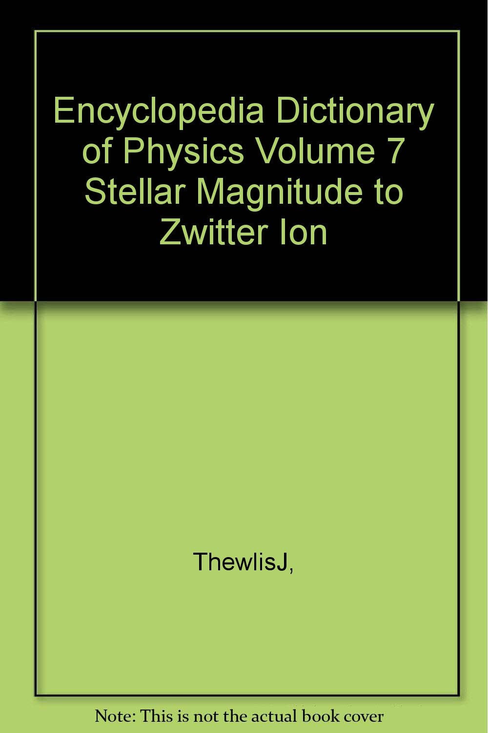 Stellar Magnitude to Zwitter Ion (v. 7) book