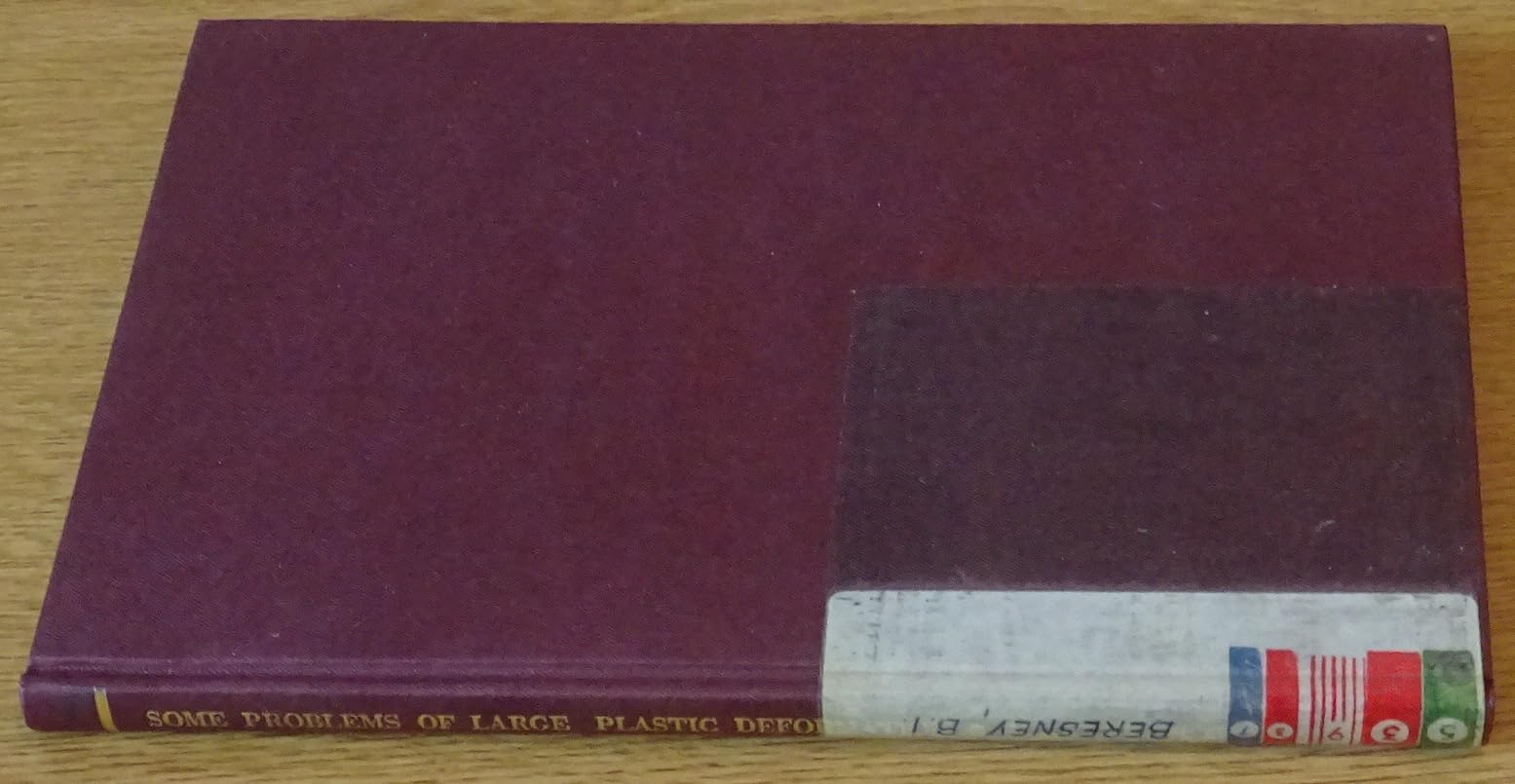 Some Problems of Large Plastic Deformations of Metals at High Pressure book