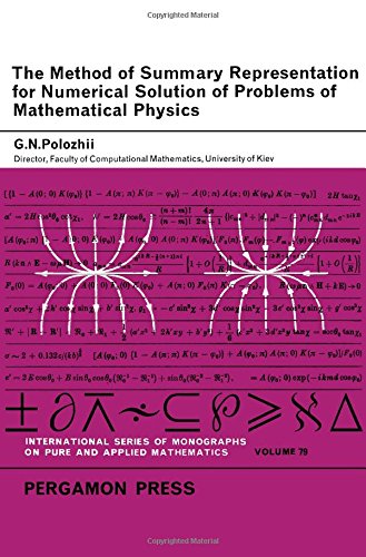 Product Image: Method of Summary Representation for Numerical Solution of Problems of Mathematical Physics (Pure & Applied Mathematics Monograph)