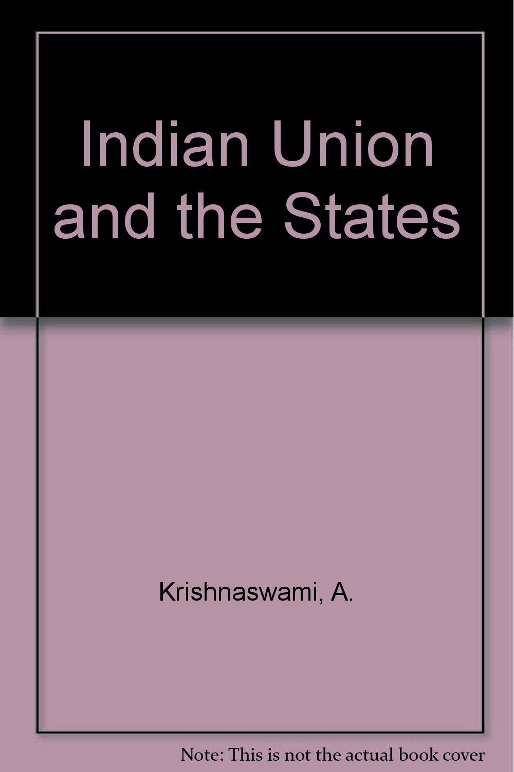 Indian Union and the States Books