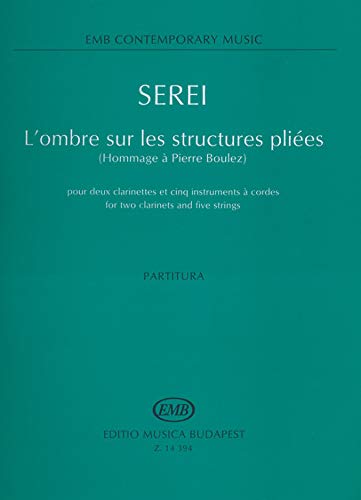 L'ombre sur les structures pliees (Hommage a Pie. Marimba. book