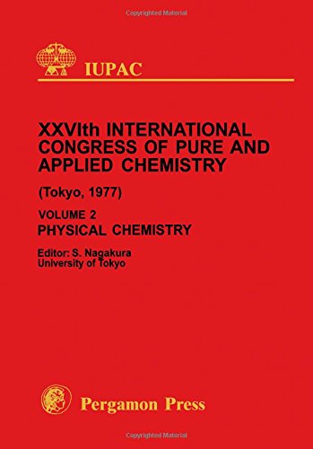Physical Chemistry (Organic Synthesis Today and Tomorrow Series) Natural Sciences