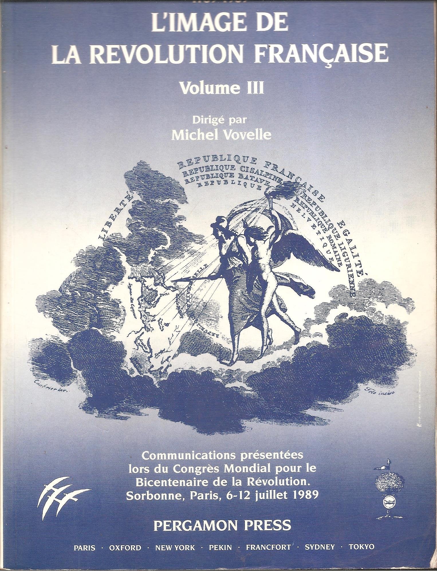 Image de la Revolution Francaise: Congress Papers book