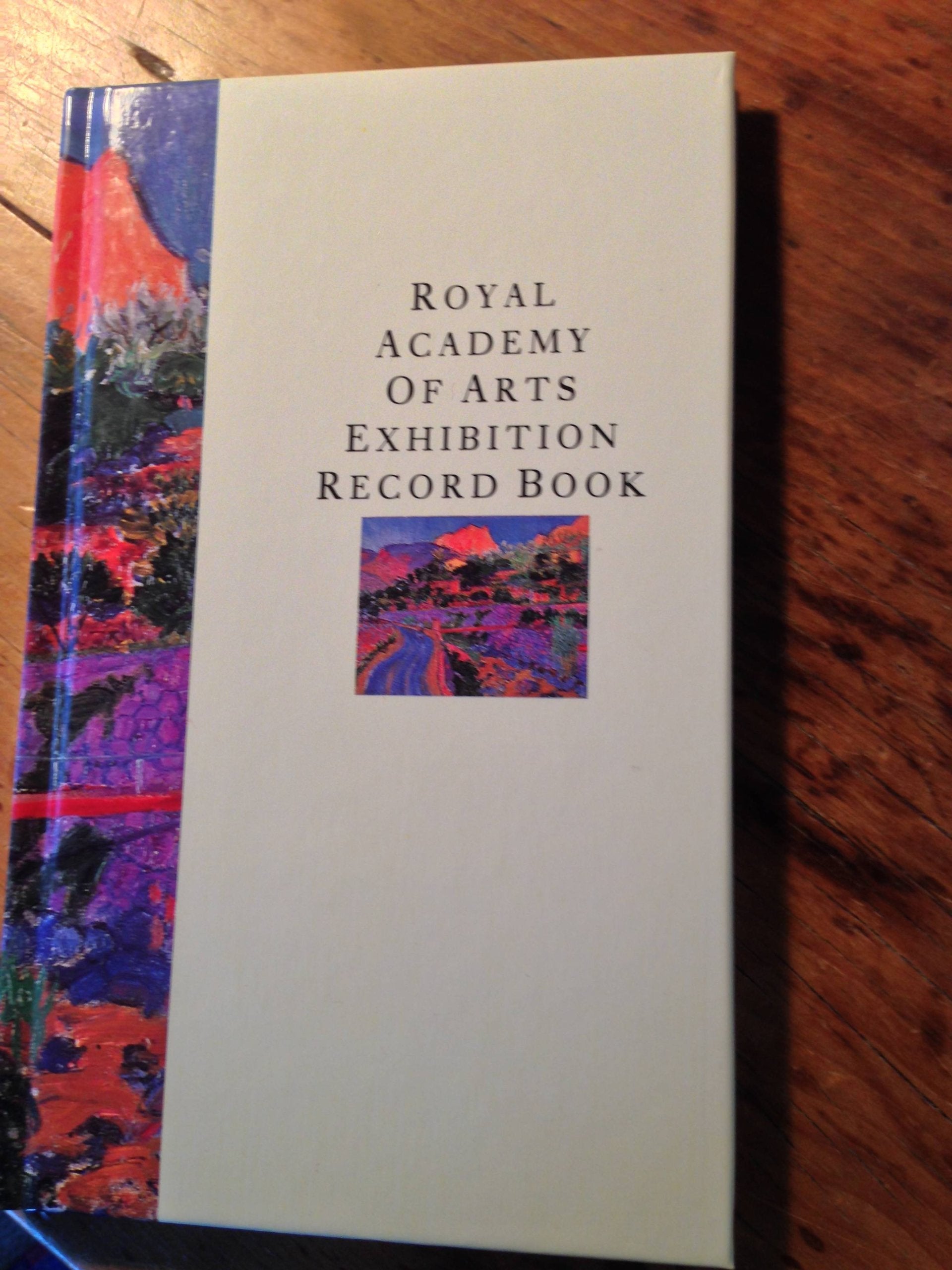Royal Academy of Art Exhibition Notebook Books