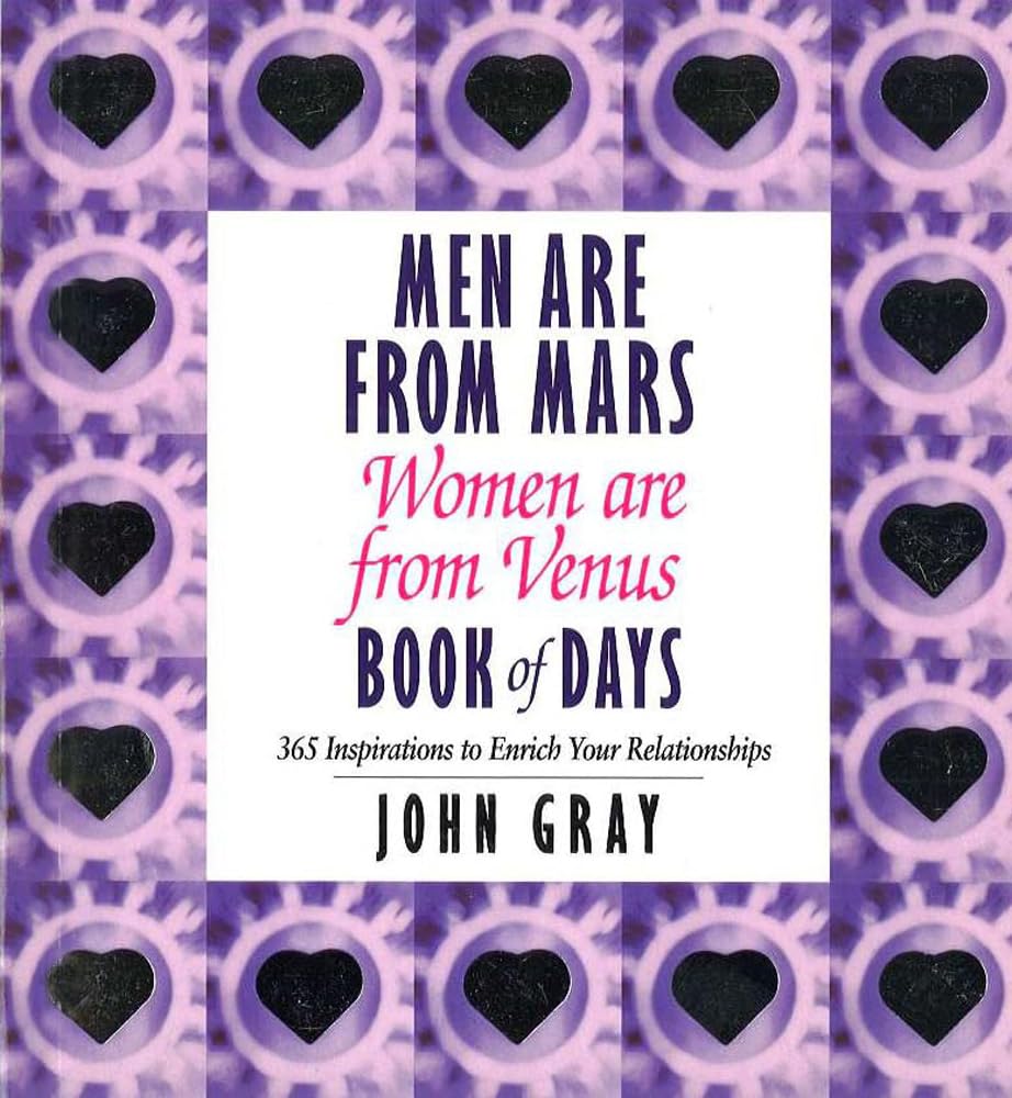 Men Are From Mars, Women Are From Venus Book Of Days Social Sciences