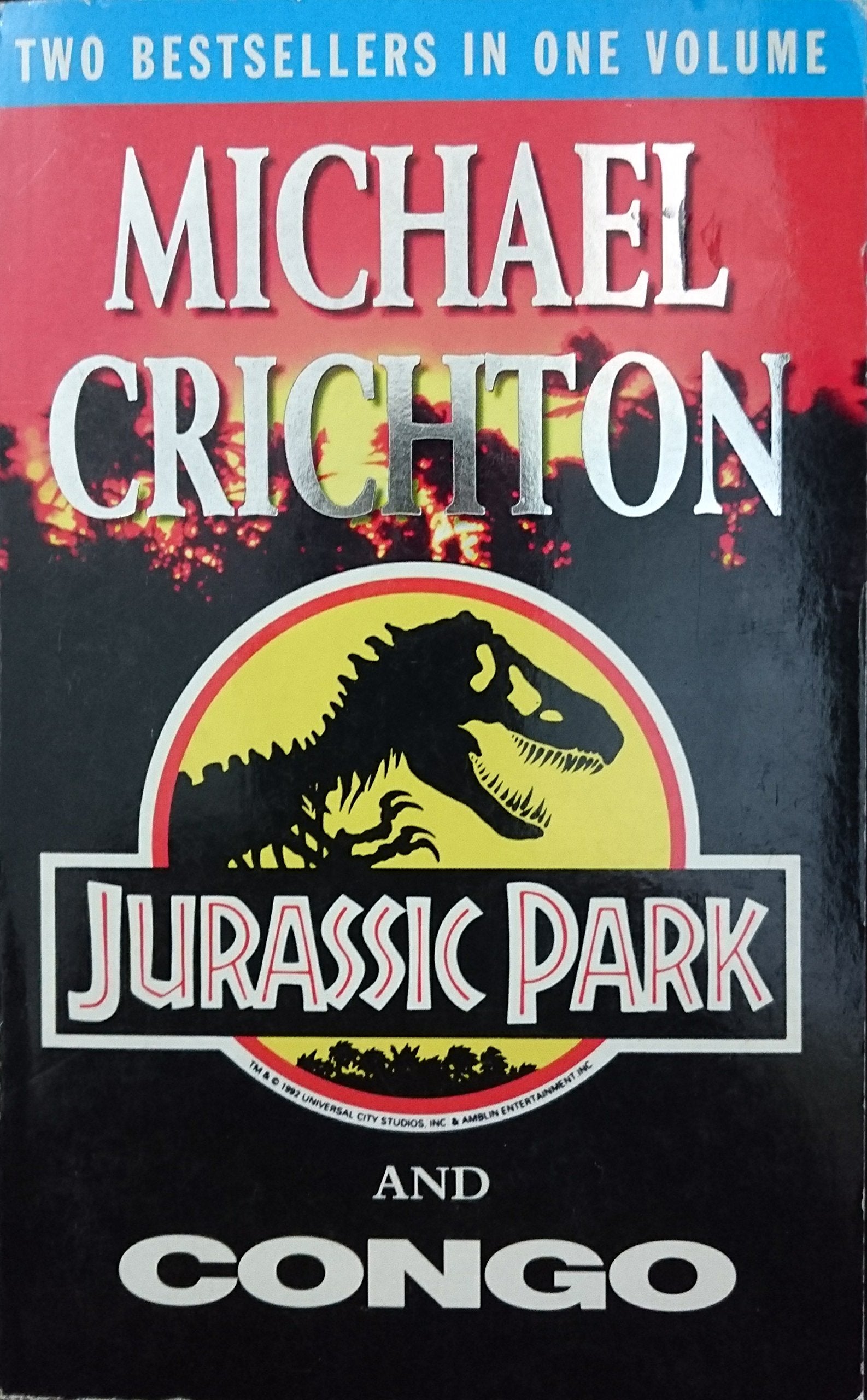 Jurassic Park / Congo Books
