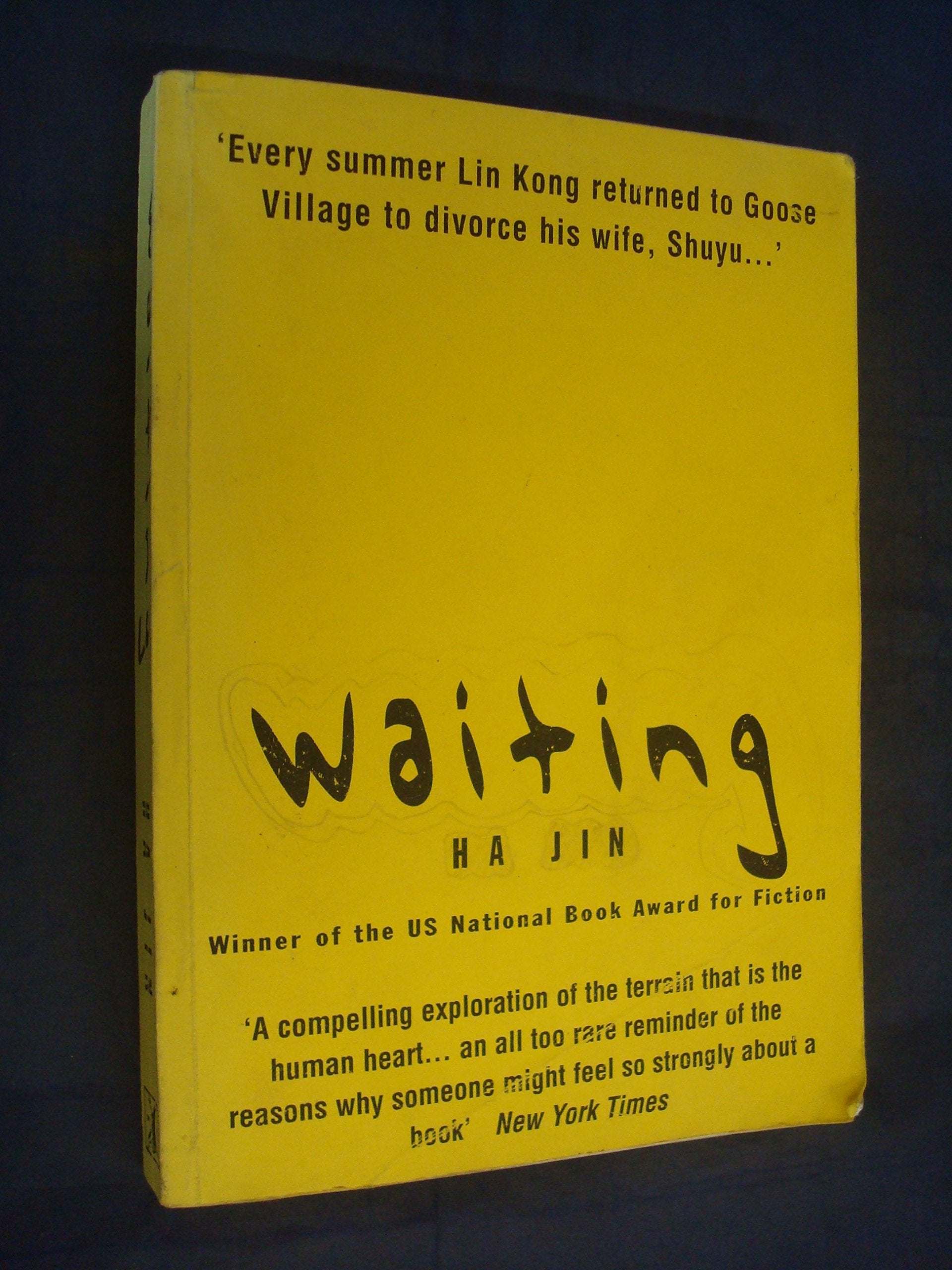 Waiting Contemporary literature Books