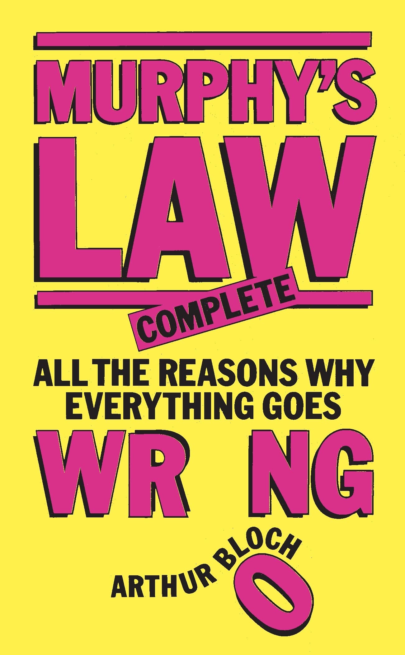 Murphy's Law Philosophy Books