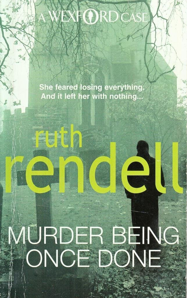 Murder being done once Books