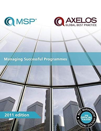 Managing Successful Programmes (MSP) 4th Edition Business, Finance & Career