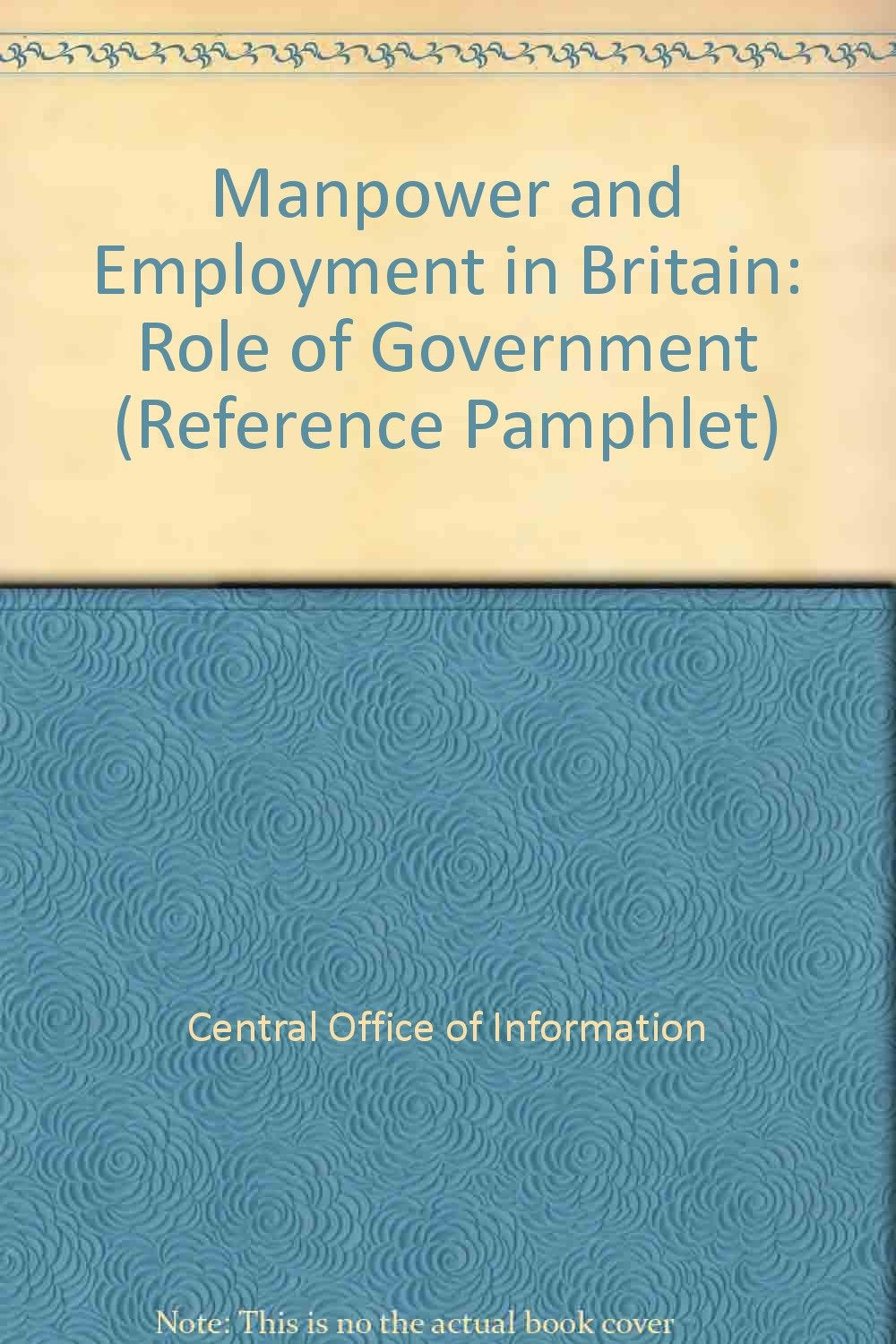 Role of Government (Reference Pamphlet) Books